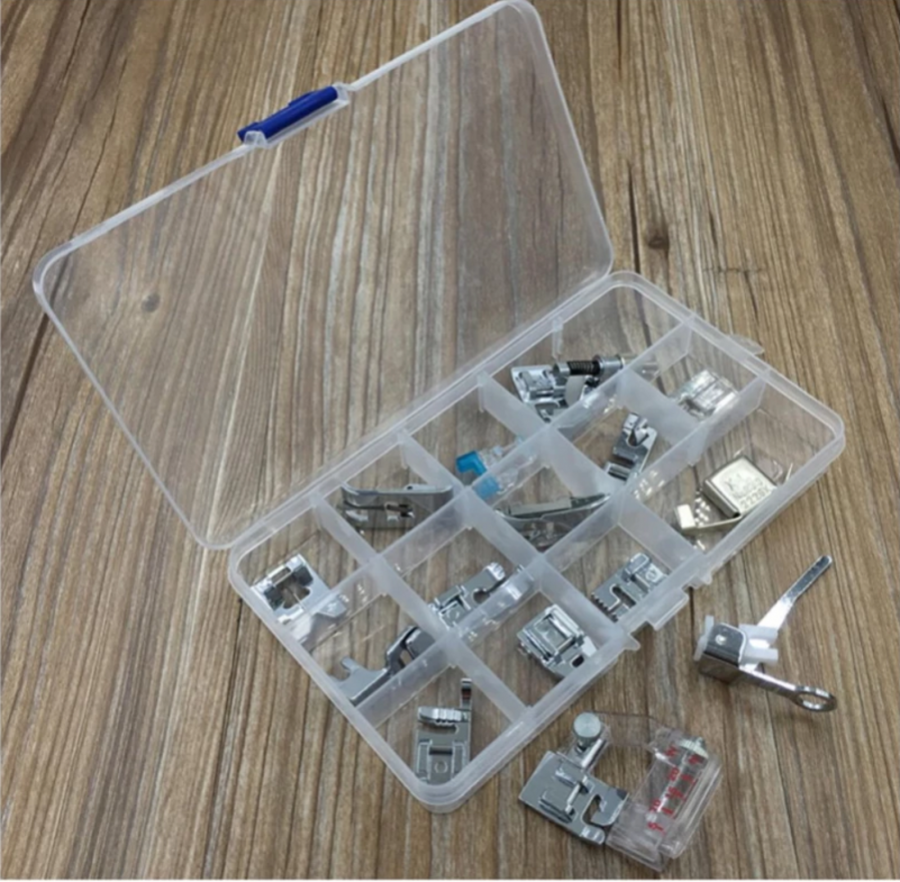15Piece Multi function Presser Foot GoldStar Tool